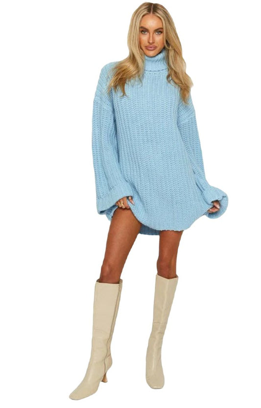 WOMEN FASHION SWEATER DRESS - PureLove Designs LLC