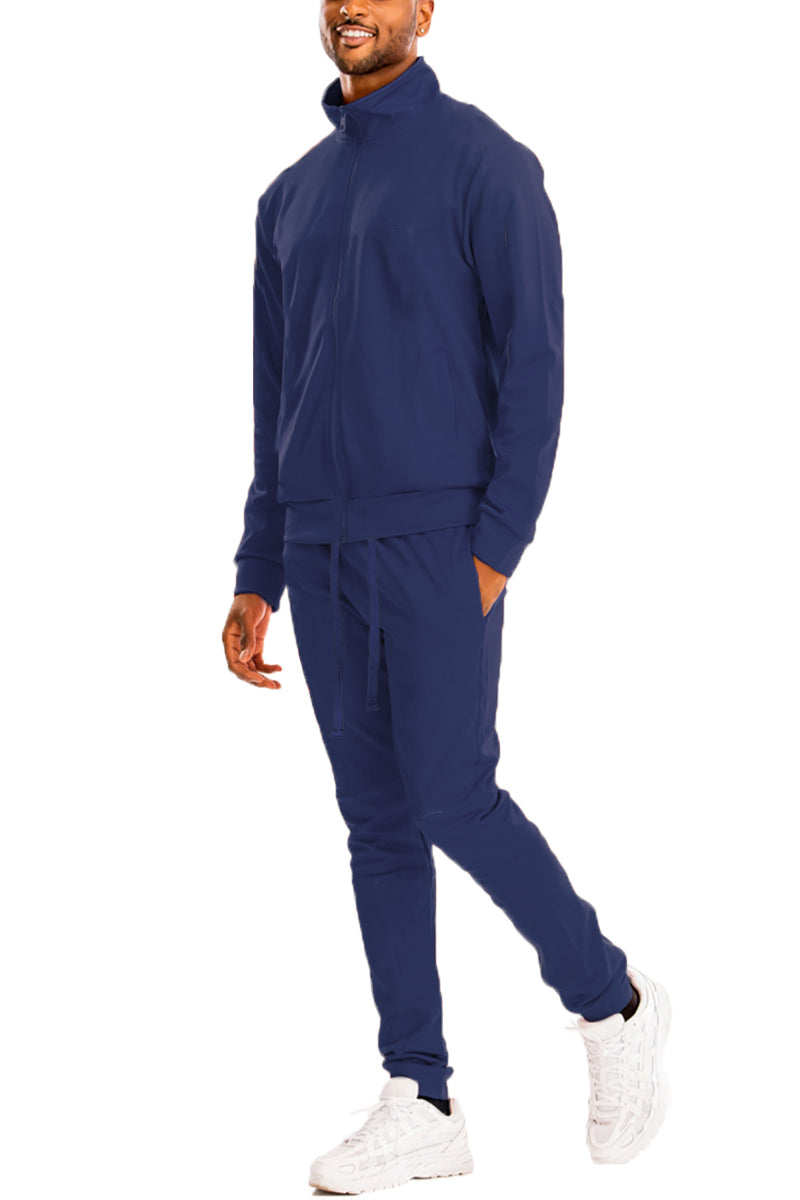 Solid Track Suit - Navy - PureLove Designs LLC