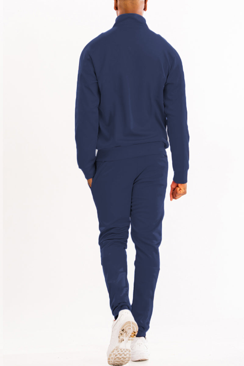 Solid Track Suit - Navy - PureLove Designs LLC