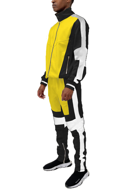 Moto Colorblock Tracksuit - PureLove Designs LLC